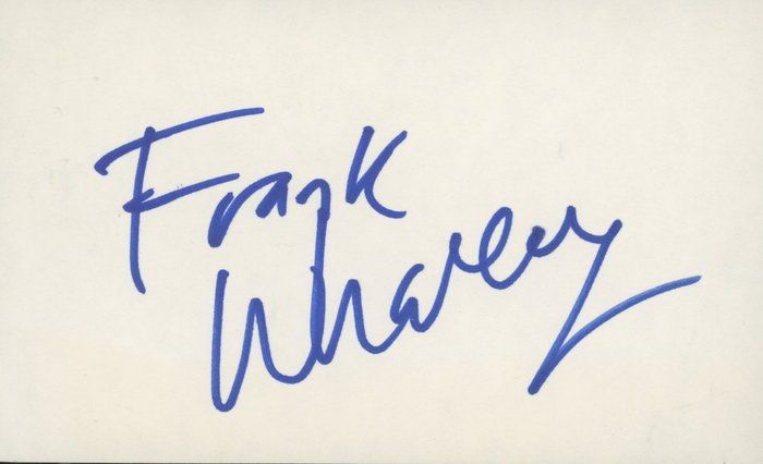 Lot 64: Frank Whaley "Pulp Fiction "signature cut