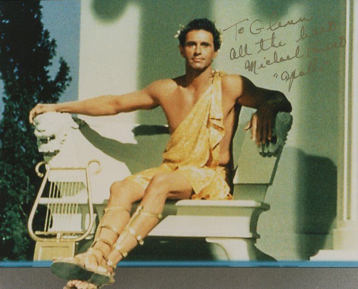 Lot 65: Star Trek Michael Forest signed photo