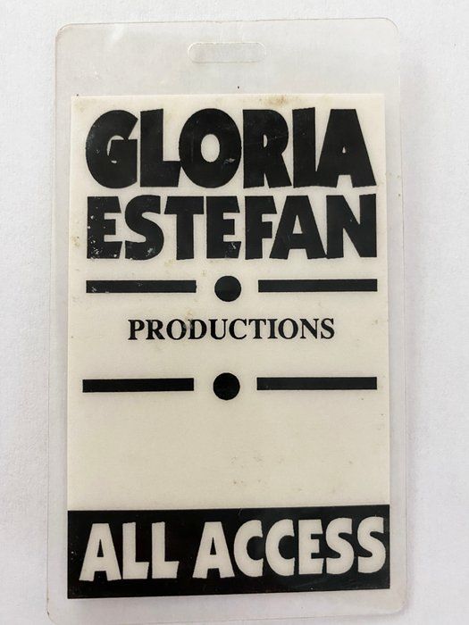 Lot 73: Gloria Estefan All Access Pass