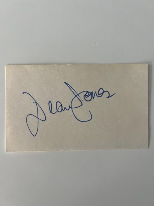Lot 78: Herbie The Love Bug Dean Jones original signature