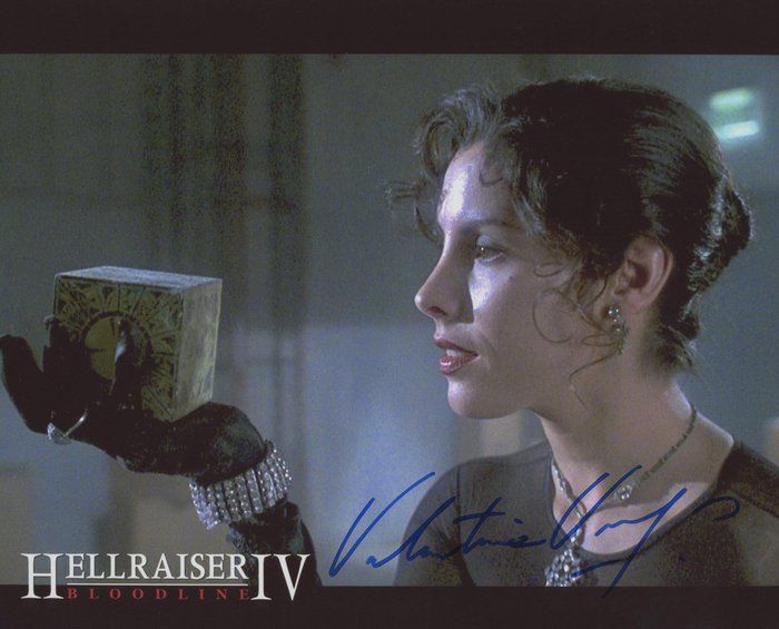 Lot 80: Hellraiser IV Valentina Vargas signed movie photo