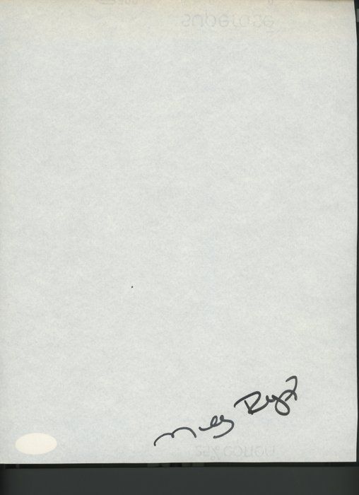 Lot 84: When Harry Met Sally Meg Ryan signature cut