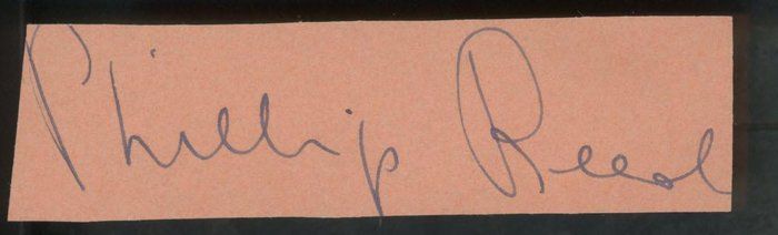 Lot 103: Big Town Phillip Reed signature cut