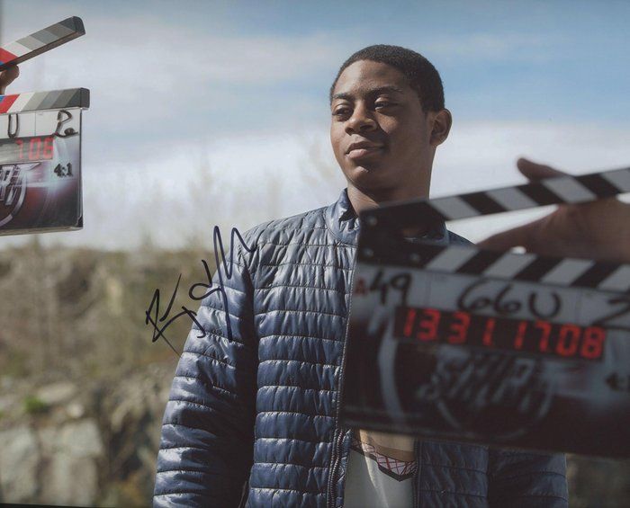 Lot 113: Power Rangers RJ Cyler signed photo