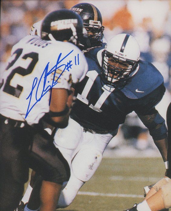 Lot 116: NFL Linebacker Lavar Arrington signed photo