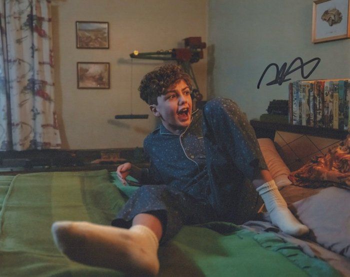 Lot 141: It: Welcome To Derry Mikkal Karim Fidler Signed Photo