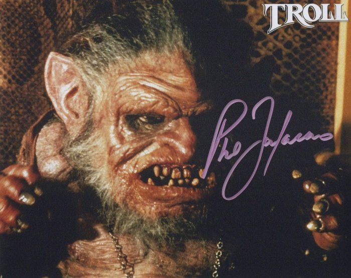 Lot 145: Troll Phil Fondacaro Signed Photo