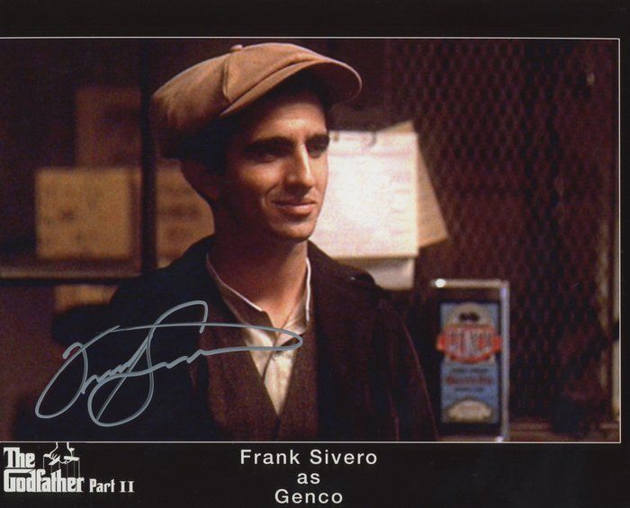 Lot 169: The Godfather Part II Frank Sivero signed movie photo