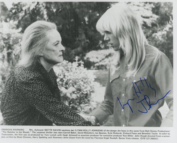 Lot 183: The Watcher in the Woods  Lynn Holly Johnson signed movie photo