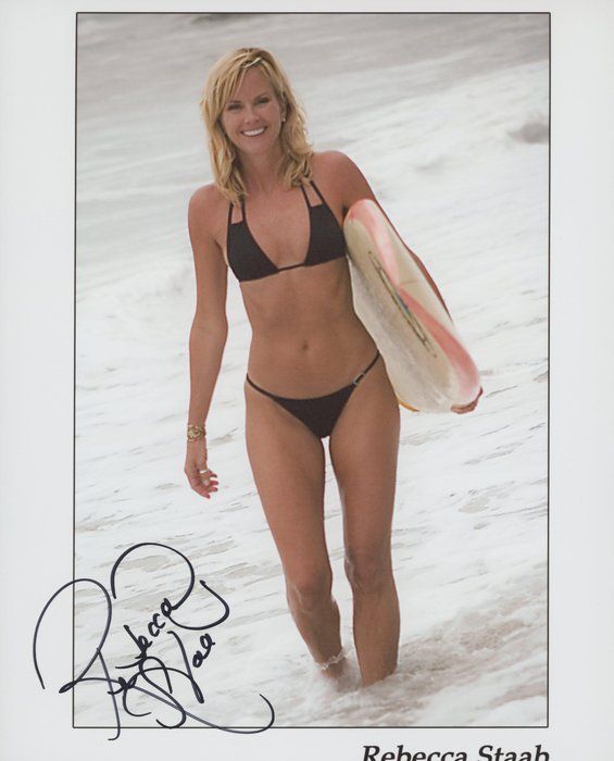 Lot 184: Miss America contestant Rebecca Staab signed  photo