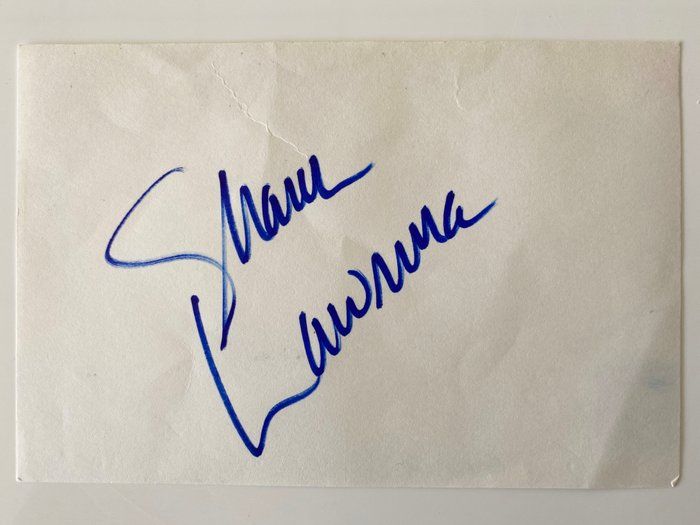 Lot 198: NYPD Blue Sharon Lawrence Signature Cut