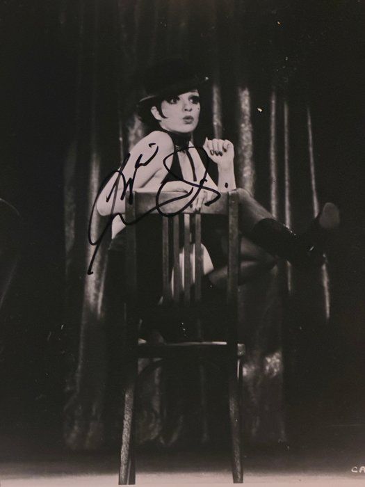 Lot 201: Cabaret Liza Minnelli signed photo