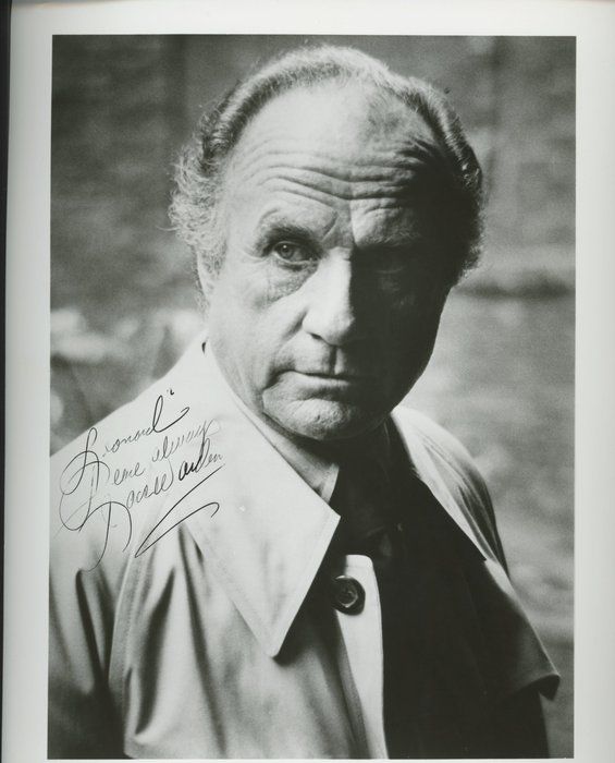 Lot 258: Brians Song Jack Warden signed photo