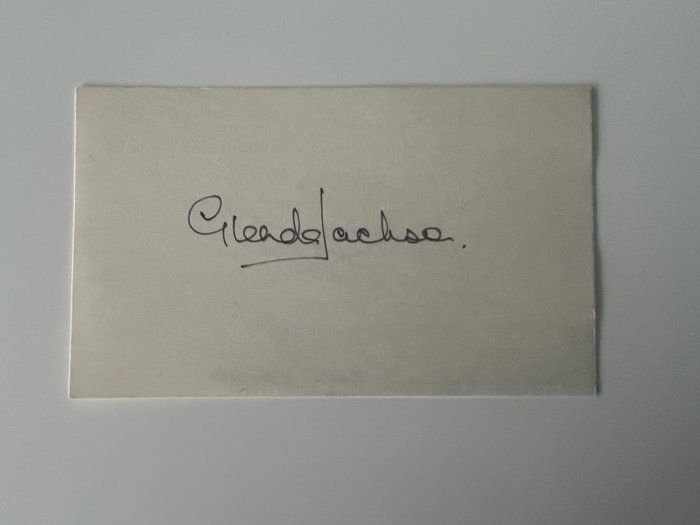 Lot 265: A Touch of Class Glenda Jackson original signature