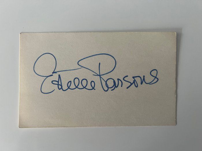 Lot 274: I Walk the Line Estelle Parsons original signature