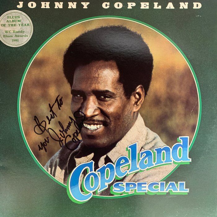 Lot 279: Johnny Copeland signed Copeland Special album