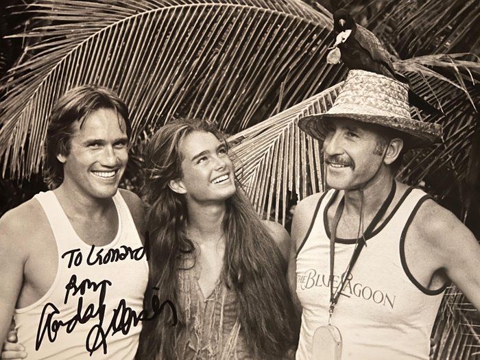 Lot 282: Blue Lagoon Randal Kleiser signed photo