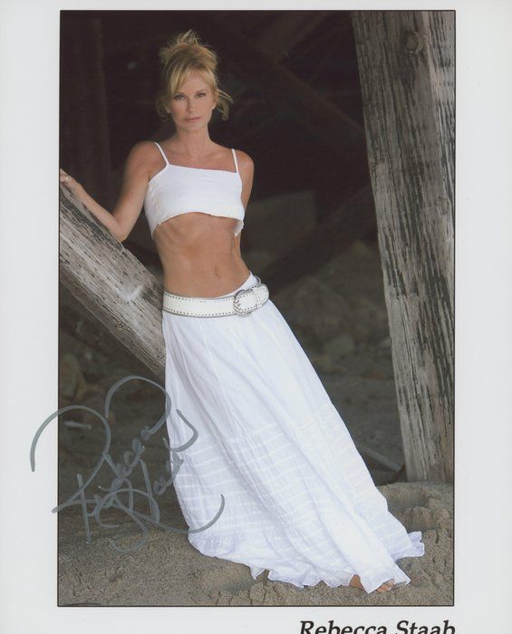Lot 287: Fantastic Four Rebecca Staab signed photo