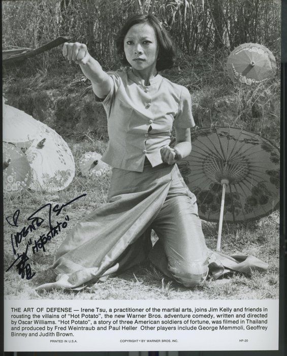 Lot 288: Hot Potato Irene Tsu signed movie photo