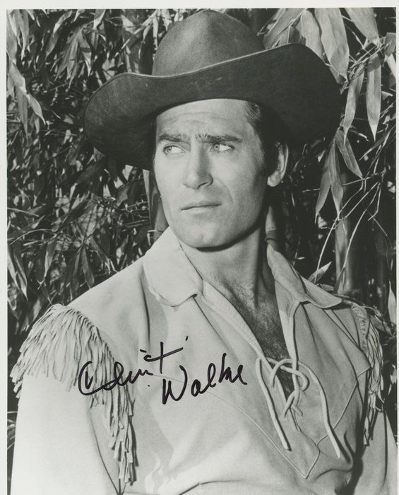 Lot 297: Clint Walker signed photo