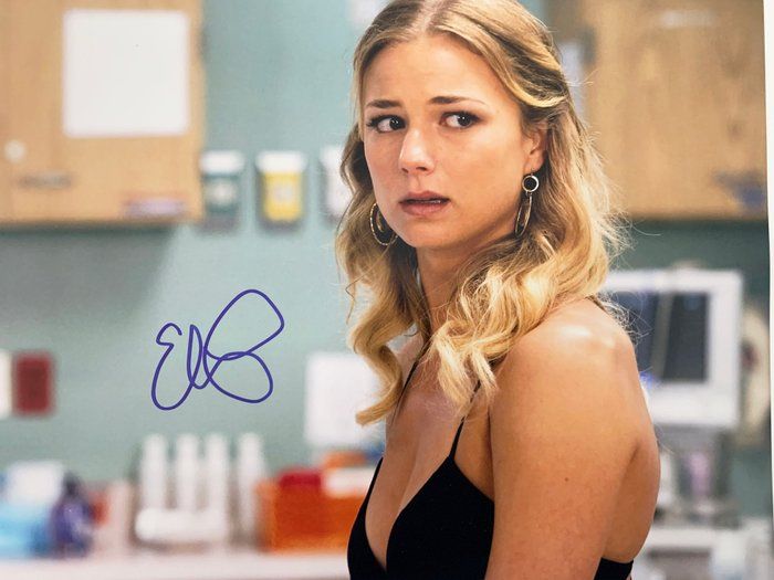 Lot 298: Captain America Emily VanCamp signed photo