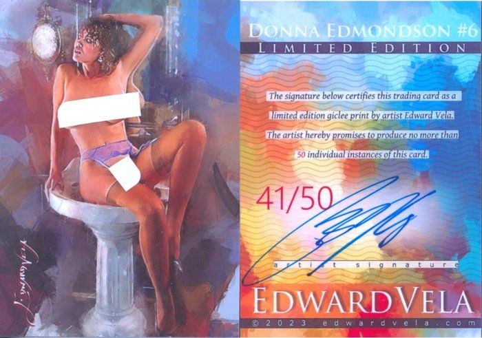 Lot 311: Playboy Playmate Donna Edmondson Signed Photo