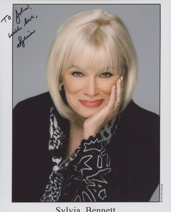 Lot 329: Musician Sylvia Bennett signed photo