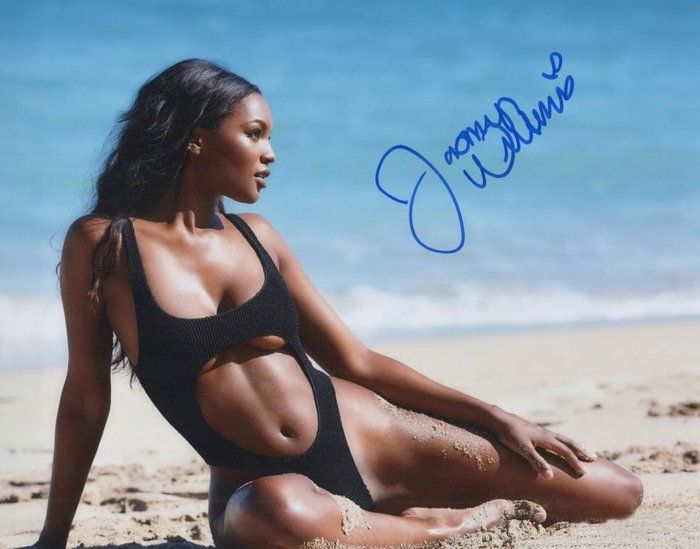 Lot 338: Sports Illustrated Swimsuit model Jasmyn Wilkins Signed Photo