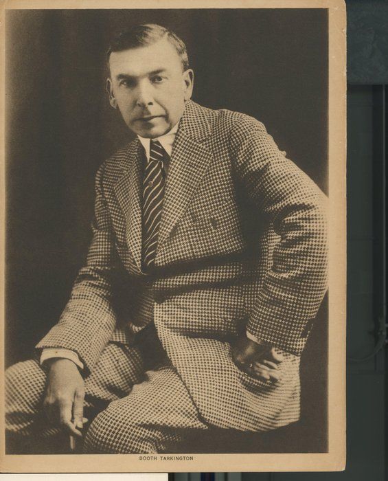 Lot 339: American Novelist Booth Tarkington photo