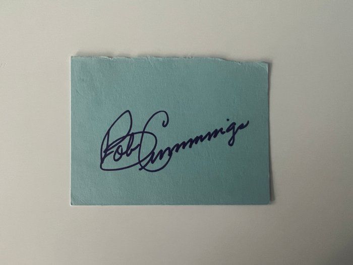 Lot 350: Saboteur Robert Cummings original signature