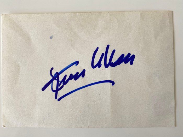 Lot 355: The Tonight Show Steve Allen Signature Cut