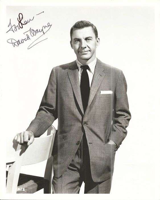 Lot 358: The Tender Trap David Wayne Signed Photo