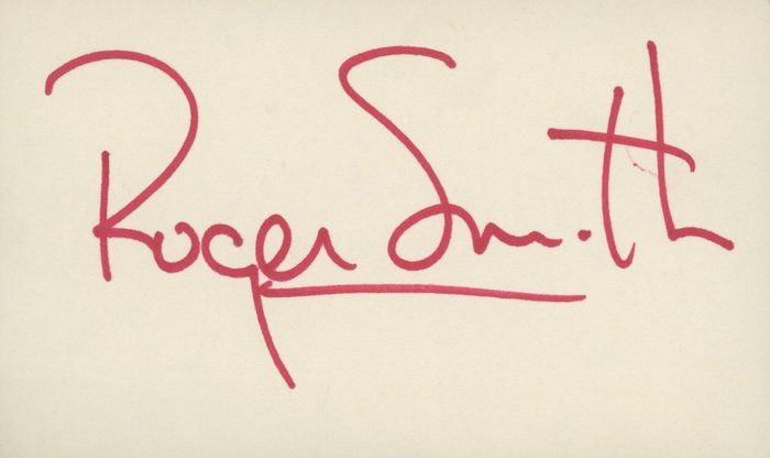 Lot 364: 77 Sunset Strip Roger Smith signature cut