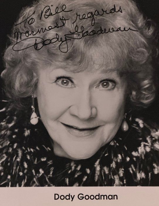 Lot 404: Dody Goodman signed photo