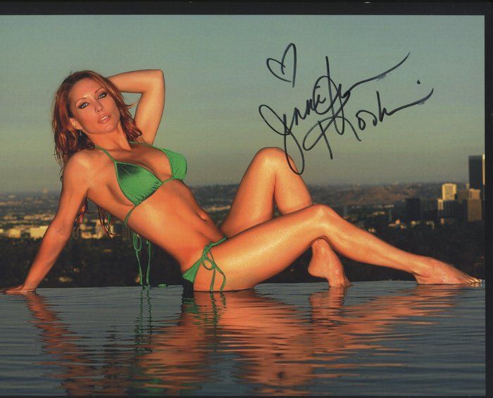Lot 406: Porn Star Jennifer Korbin signed photo