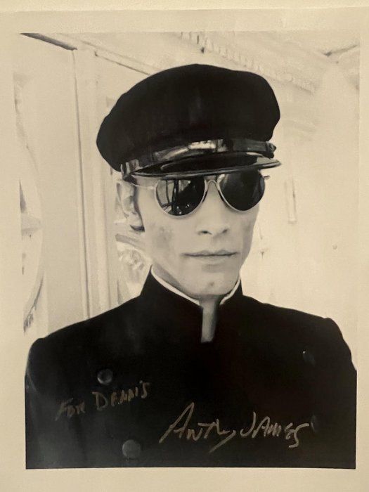 Lot 412: Anthony James signed photo