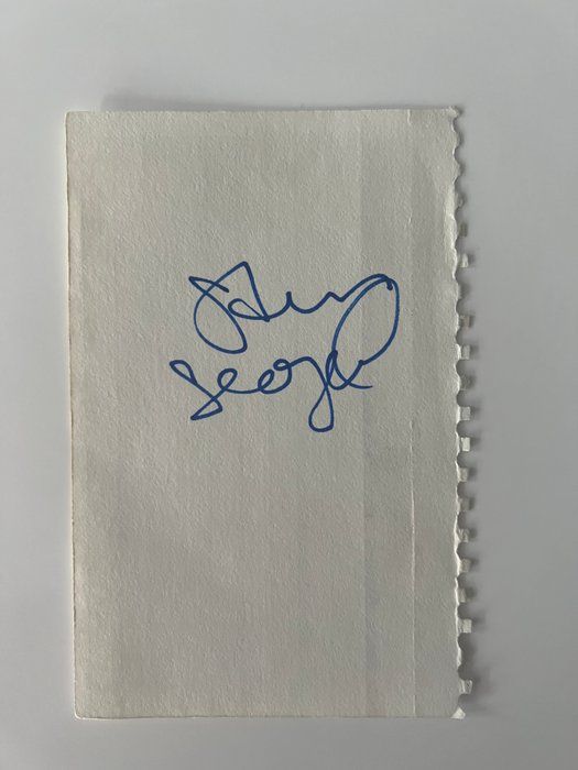 Lot 415: Hard to Kill Steven Seagal original signature