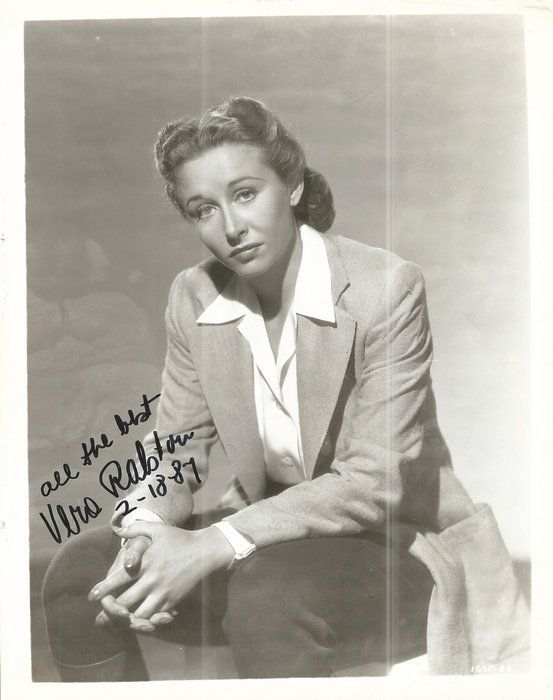 Lot 430: The Fighting Kentuckian Vera Ralston Signed Photo
