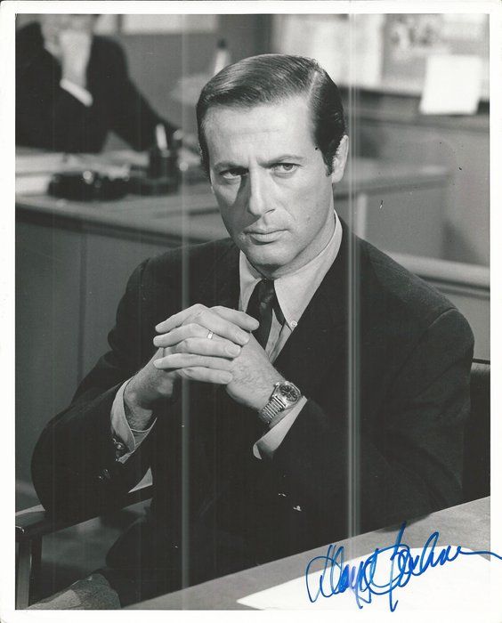 Lot 437: The Six Million Dollar Man Lloyd Bochner signed photo