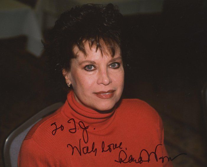 Lot 444: Bond girl Lana Wood signed photo