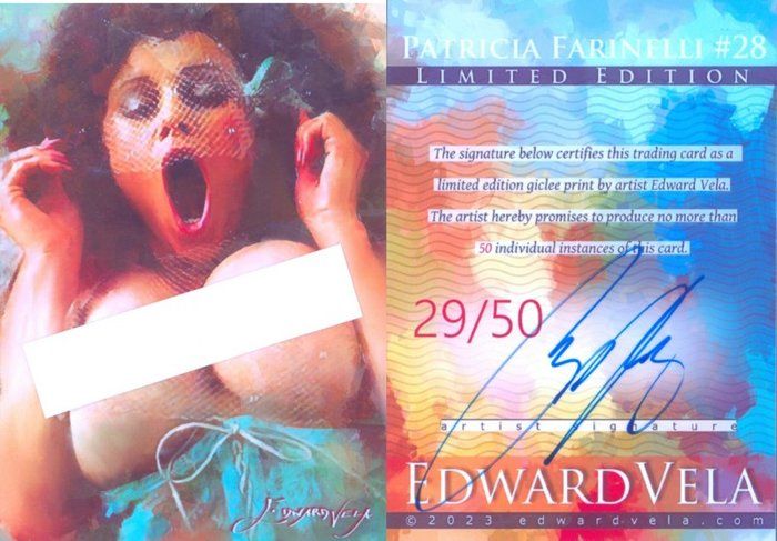 Lot 448: Patti Farinelli Signed Photo