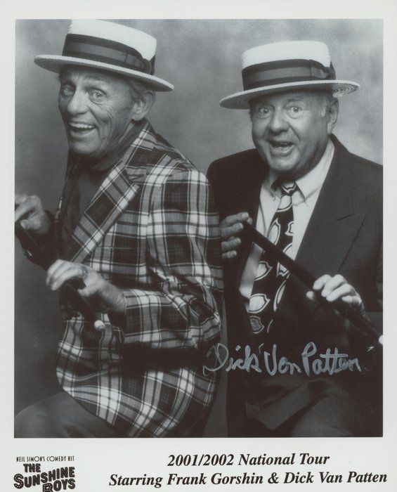 Lot 450: The Sunshine Boys Dick Van Patten signed photo