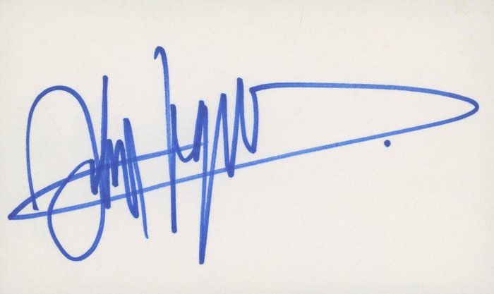 Lot 464: Carlitos Way John Leguizamo signature cut