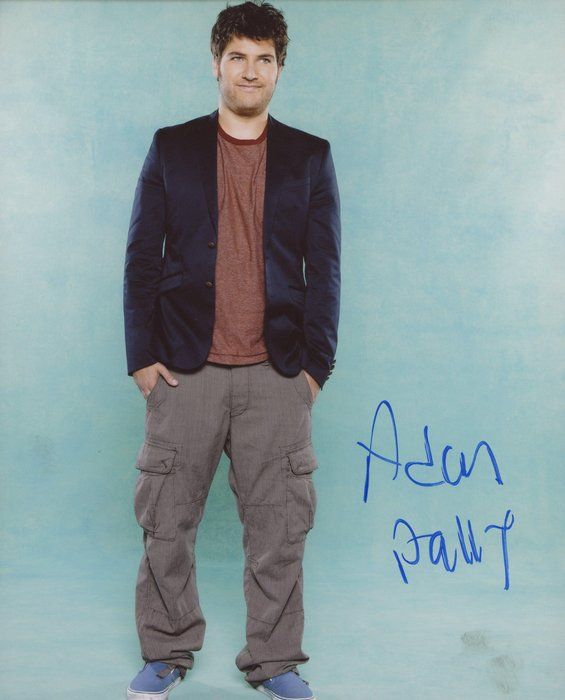 Lot 465: Happy Endings Adam Pally signed photo