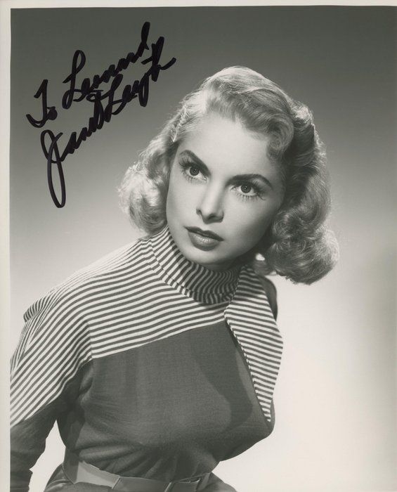 Lot 473: Psycho Janet Leigh signed photo