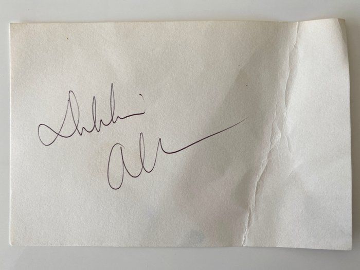 Lot 493: Grey's Anatomy Debbie Allen Signature Cut