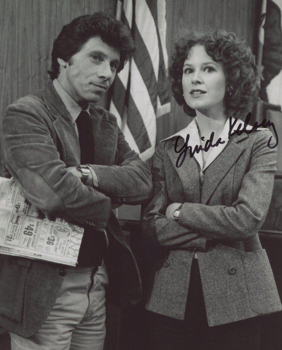 Lot 497: Lou Grant Linda Kelsey signed photo