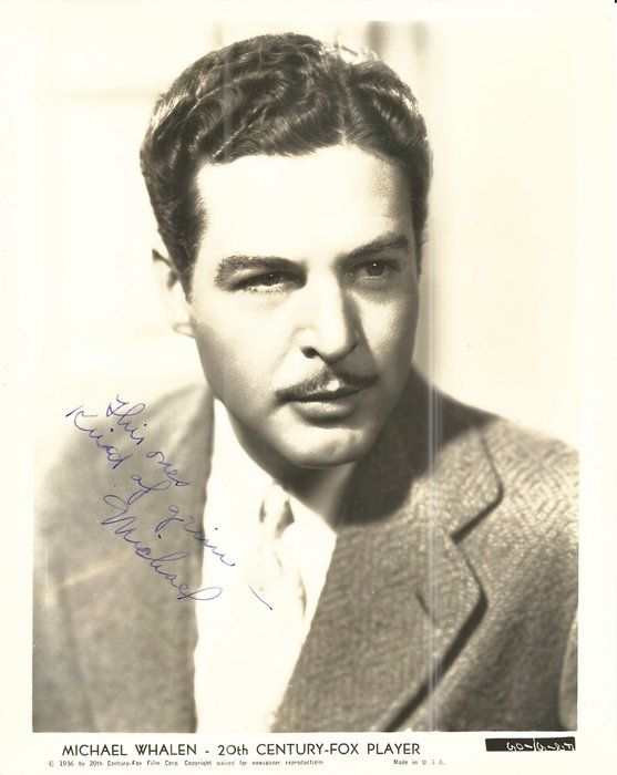 Lot 505: White Fang Michael Whalen Signed Photo