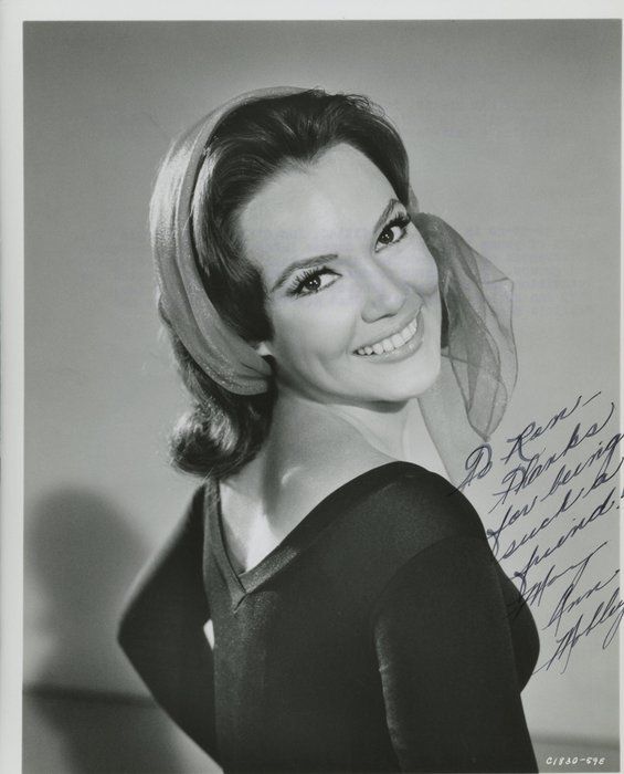 Lot 513: Elvis Presleys Girl Happy Mary Ann Mobley signed photo