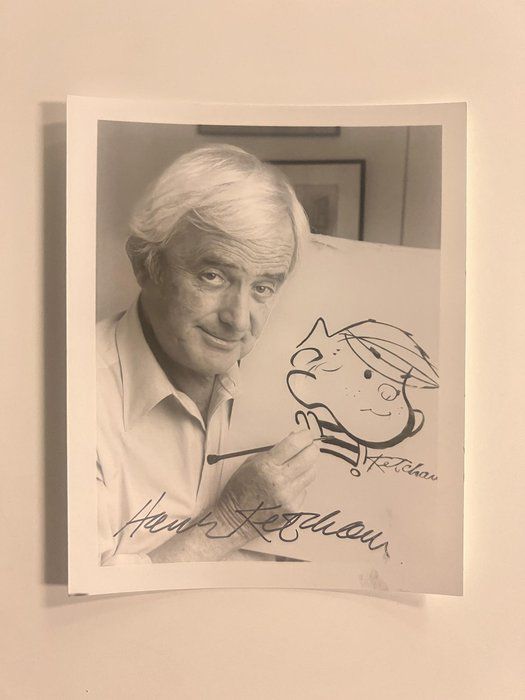 Lot 515: Dennis the Menace Hank Ketcham signed photo